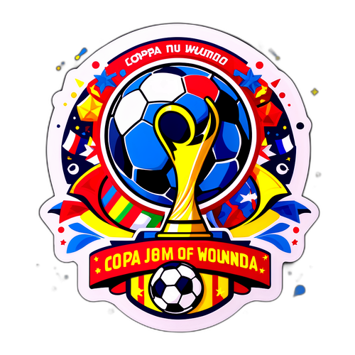 Adesivo Sportivo Copa do Mundo 2026
