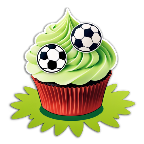 Jalkapallokupcake: Make Your Taste Buds Score a Goal!