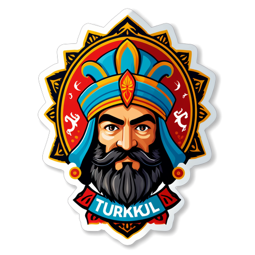 Türk Kültürüne Saygı Duruşu: Tuğrul Türkeş'in İkonik Sticker Tasarımı!