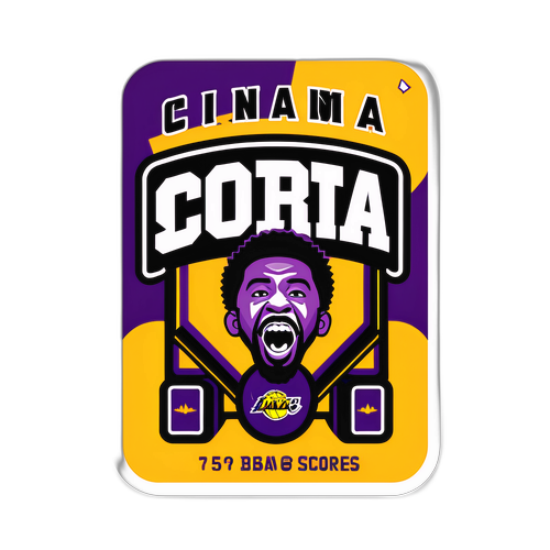 NBA Scoreboard Sticker