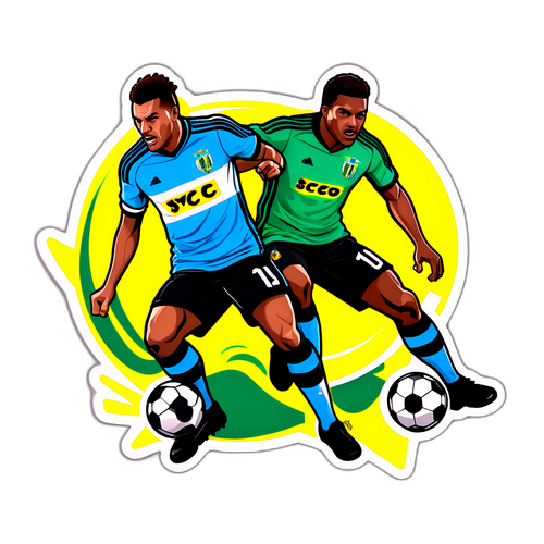 Stiker Pemain Bola Sepak dari Vitória SC dan Sporting