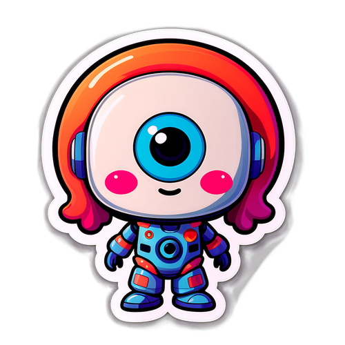 Смішний персонаж з розумними очима