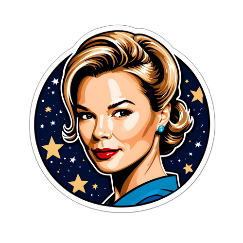 Glamorous Renee Zellweger Sticker