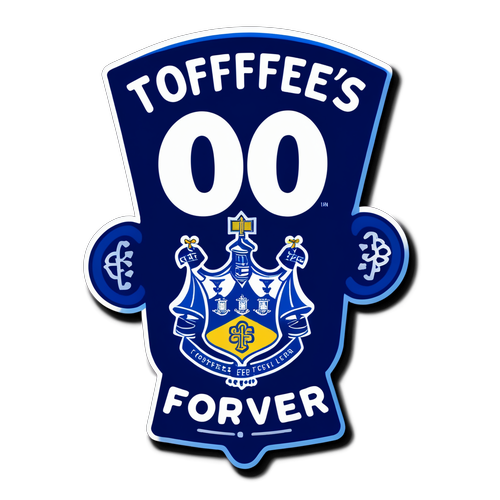 Semua Penyokong Everton! Sticker 'Toffees Forever' yang Menggembirakan Anda!