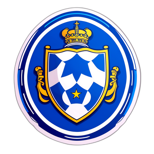 FC Porto Aufkleber mit Vereinslogo und portugiesischer Kultur
