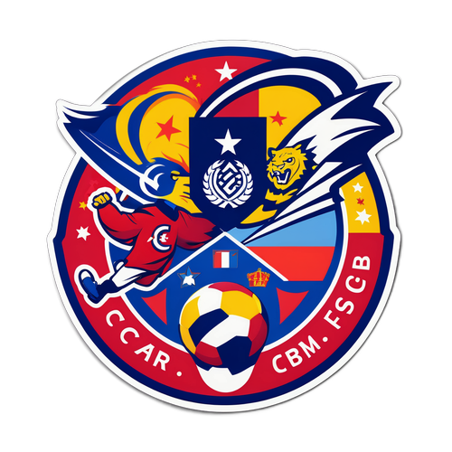 CFR–FCSB: A drámai összecsapás logója