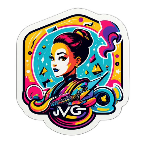 JVG - Jännittävä musiikki ja graafiset elementit