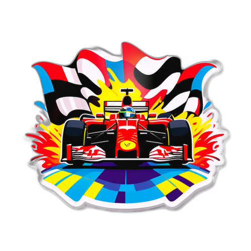 Αυτοκόλλητο με Θέμα Ταινίας Formula 1