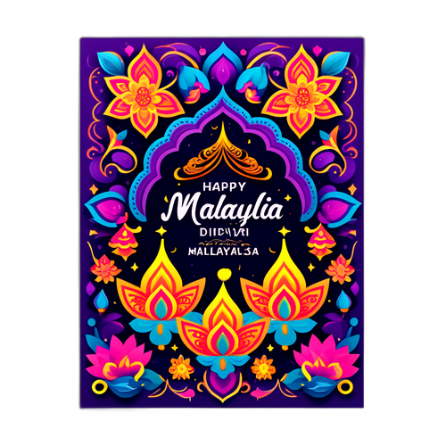 Kad Ucapan Deepavali yang Elegan