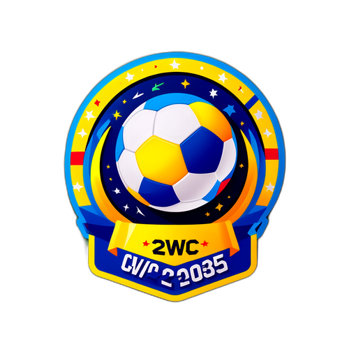 Reka Bentuk Sticker CWC 2025
