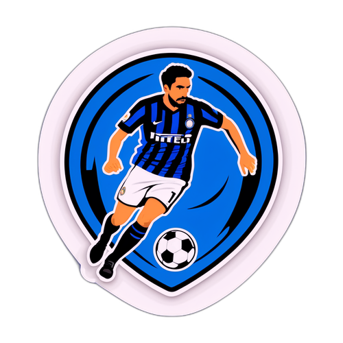 선수의 패스 장면