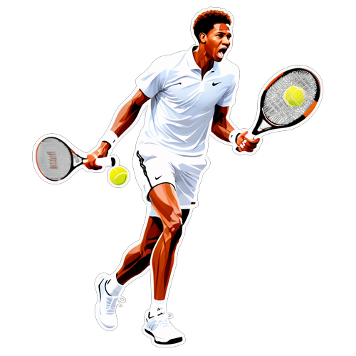 La Création Éblouissante de Felix Auger-Aliassime : Un Design Tennis Incontournable!