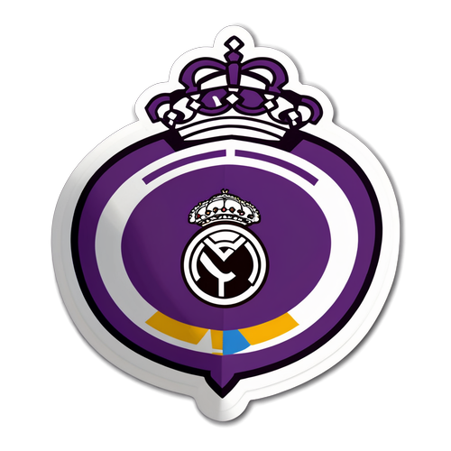 Valladolid vs Real Madrid Pegatina