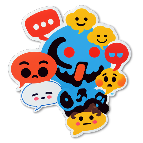 Autocollant inspiré des débats sur Reddit