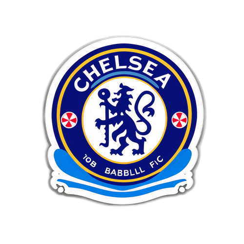 Chelsea FC Inspirert Klistremerke