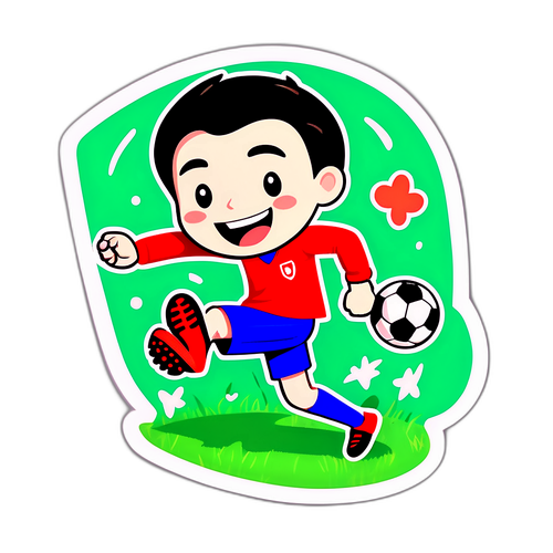 Roboțel Jucător de Fotbal