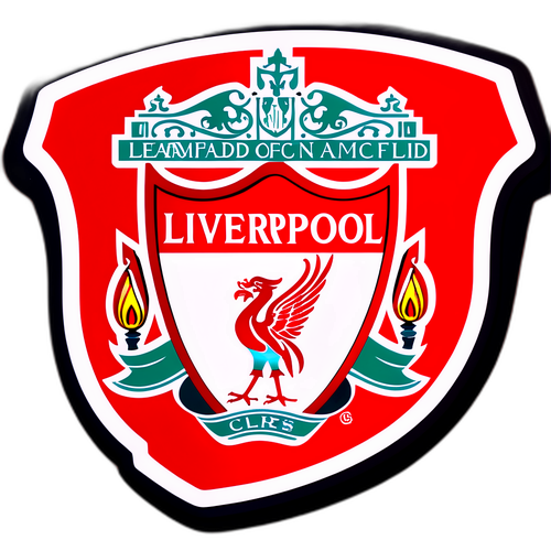 Návrh samolepky s Liverpool FC