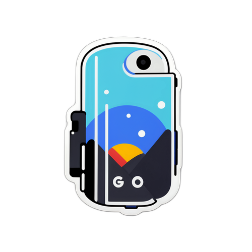 Sticker Bergaya dengan Google Pixel 10