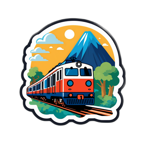 かわいい小田急列車イラスト