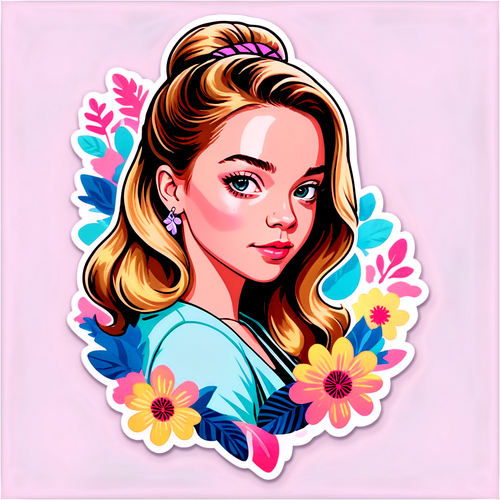 Glamorous Sticker ni Sydney Sweeney