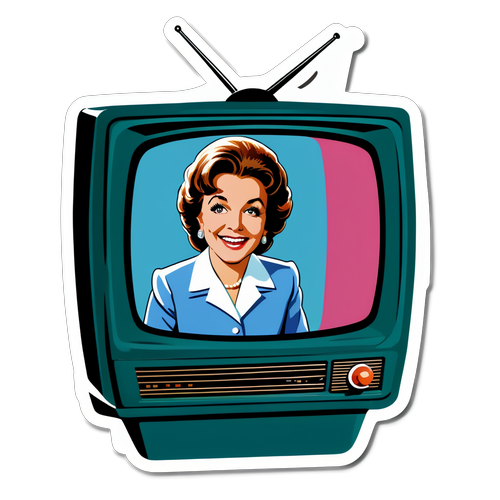 Sticker di Patrizia Rossetti in TV