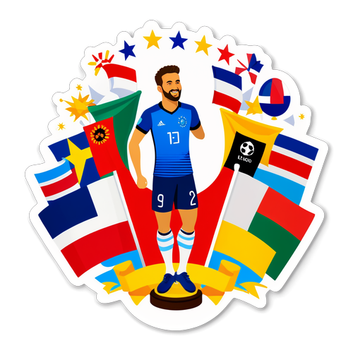 Perayaan Pencetak Gol Terbanyak Euro 2024: Selamatkan Momen Kemenangan dengan Stiker Menarik Ini!