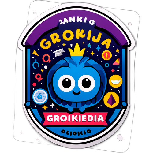 Grokipedia Klistremerke