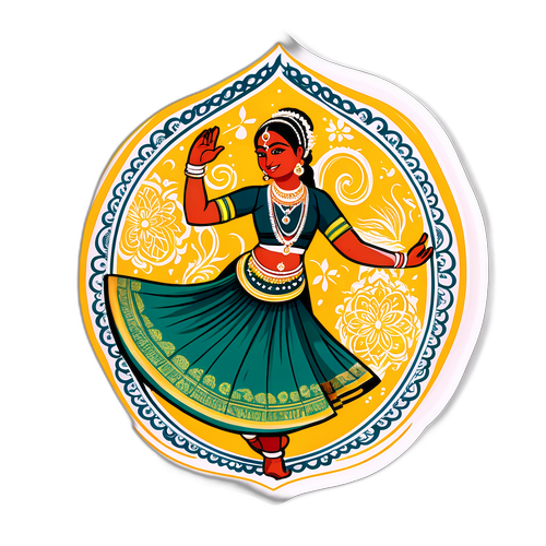 परंपरागत मलयालम संस्कृति स्टीकर