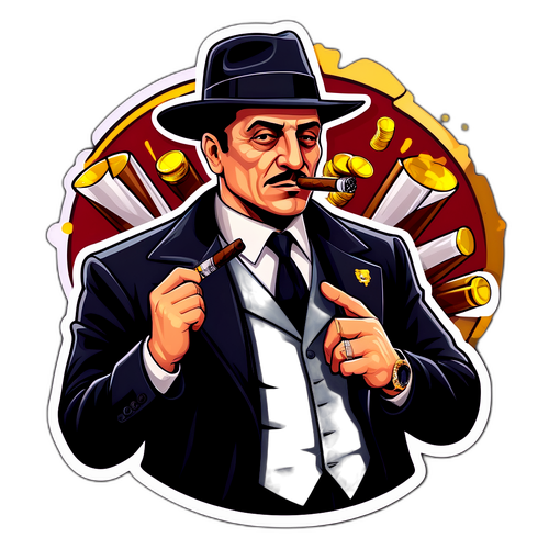 Sticker Mafia Italienne