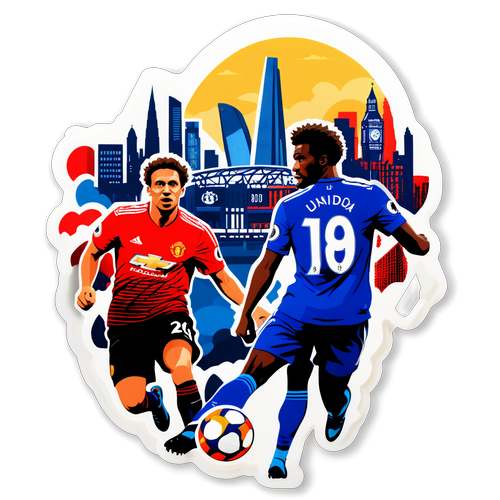 Sticker ya Ushindani Kati ya Chelsea na Man United