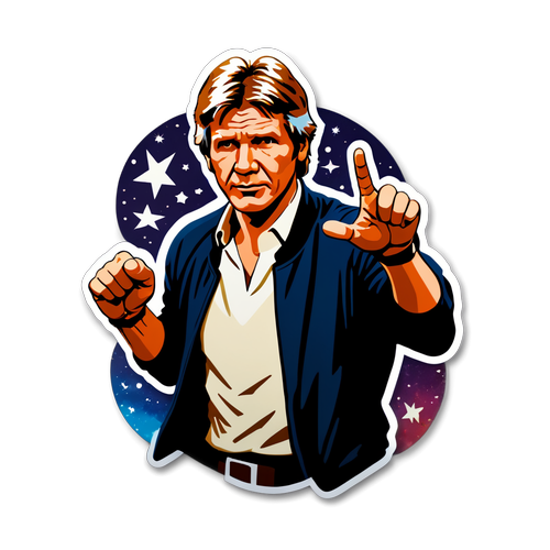 Harrison Ford i ikonisk pose