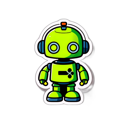 关于iRobot经济问题的机器人贴纸