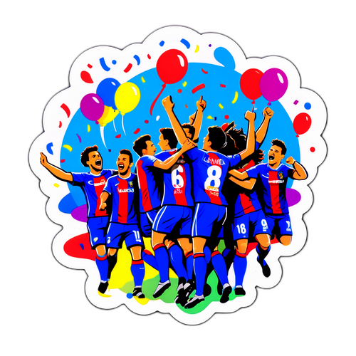 Masayang Selebrasyon ng Layunin ng Levante