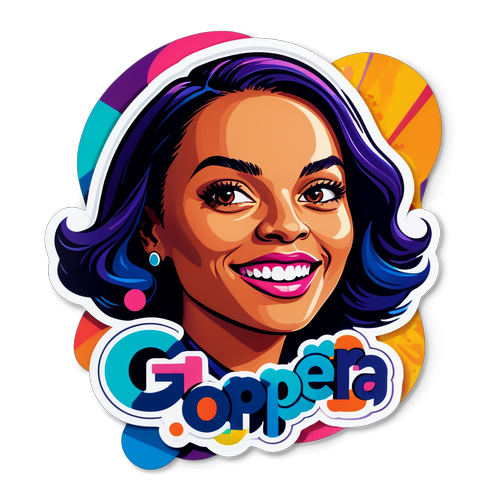 Georgina Cooper Sticker Design