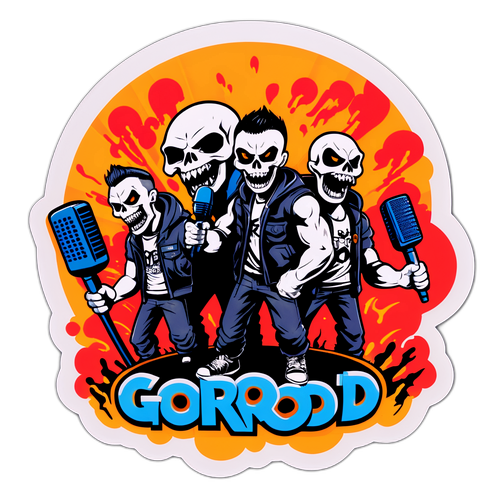 Группа 'Город 312' в стиле граффити