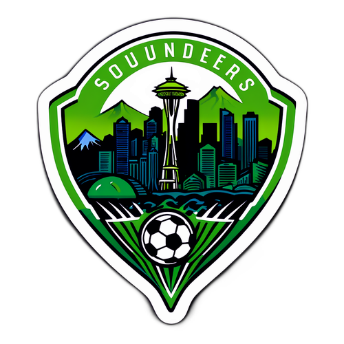 Seattle Sounders Aufkleber