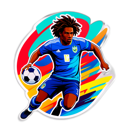 Eduardo Camavinga Aksiyon Stickeri