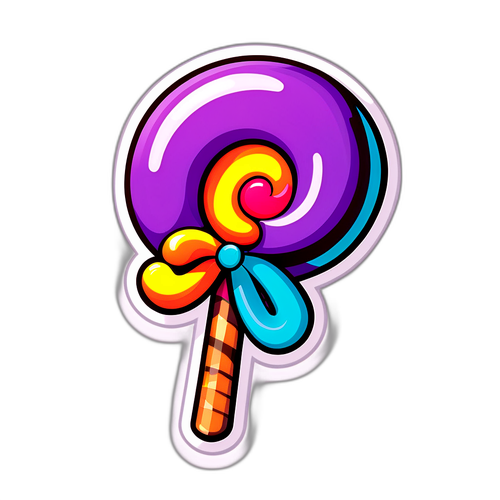 Søt og Fargerik Karamellstang