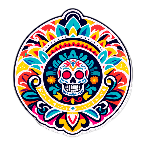 Stiker Seni Merayakan Pachuca