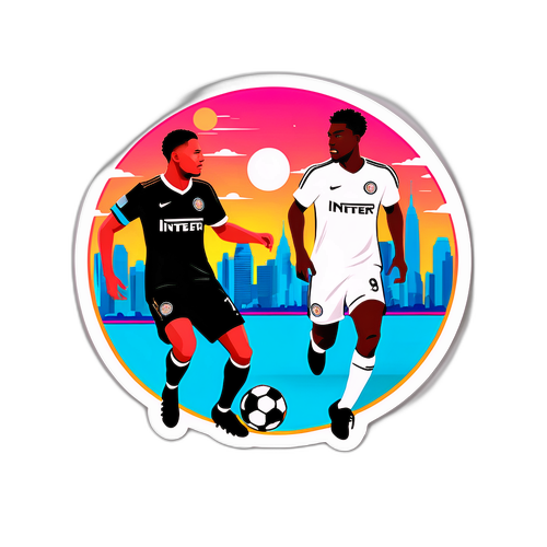 Dalawang Manlalaro ng Sipa sa Dribble-Off