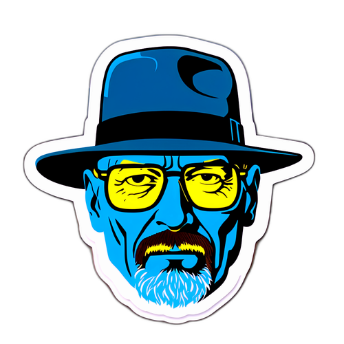 Adesivo Artístico Inspirado em Breaking Bad