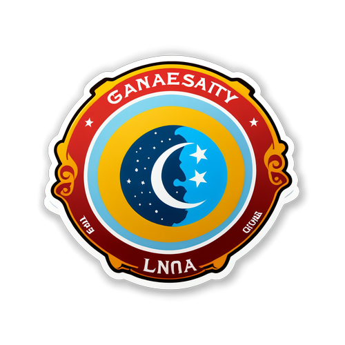 Emblema do Galatasaray com Elementos Tradicionais Turcos