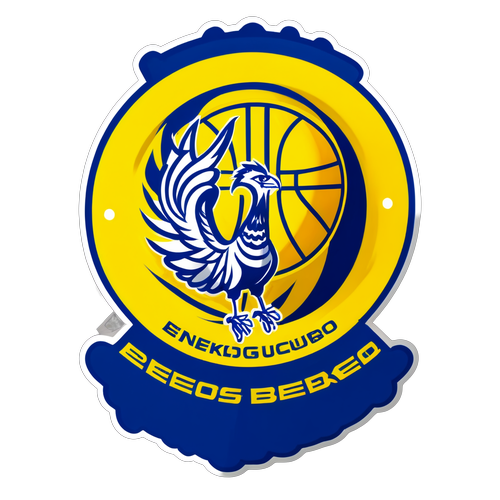 Fenerbahçe Beko'nun Efsanevi Logosuyla Dolu Bu Basketbol Sticker'ı Sizi Büyüleyecek!