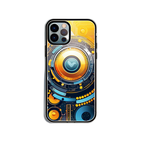Elegancki sticker z motywem iPhone 15 Pro