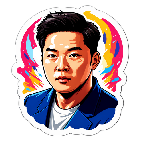 김병기 화려한 초상 스티커