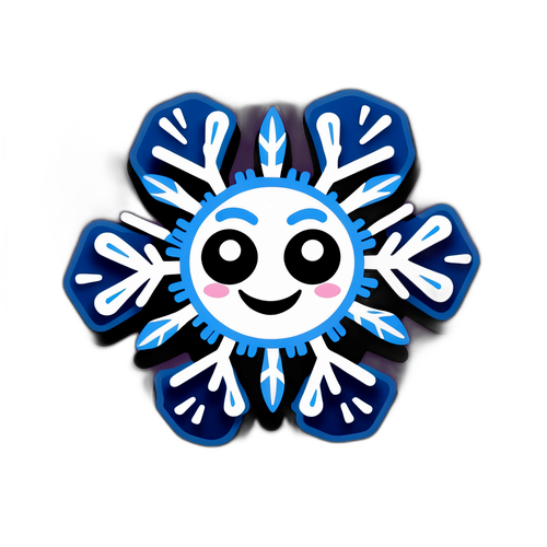 Tančící sněhová vločka