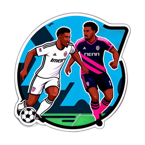 Sticker z Meczami Piłki Nożnej: Inter Miami vs New England Revolution