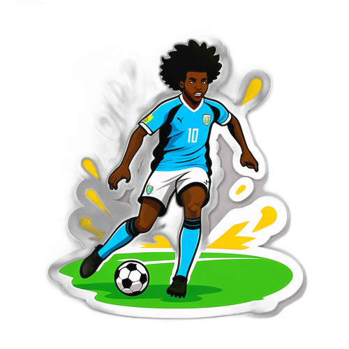 Anguissa in azione sul campo da calcio