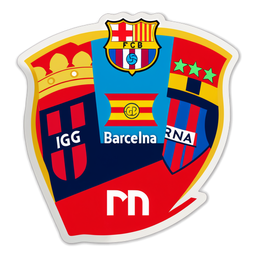 Girona vs. Barcelona: Rivaliseringen Når Nye Højder! Ingen Kan Tage Øjnene Fra Denne Sticker!