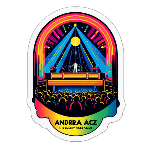 András Rácz koncert sticker